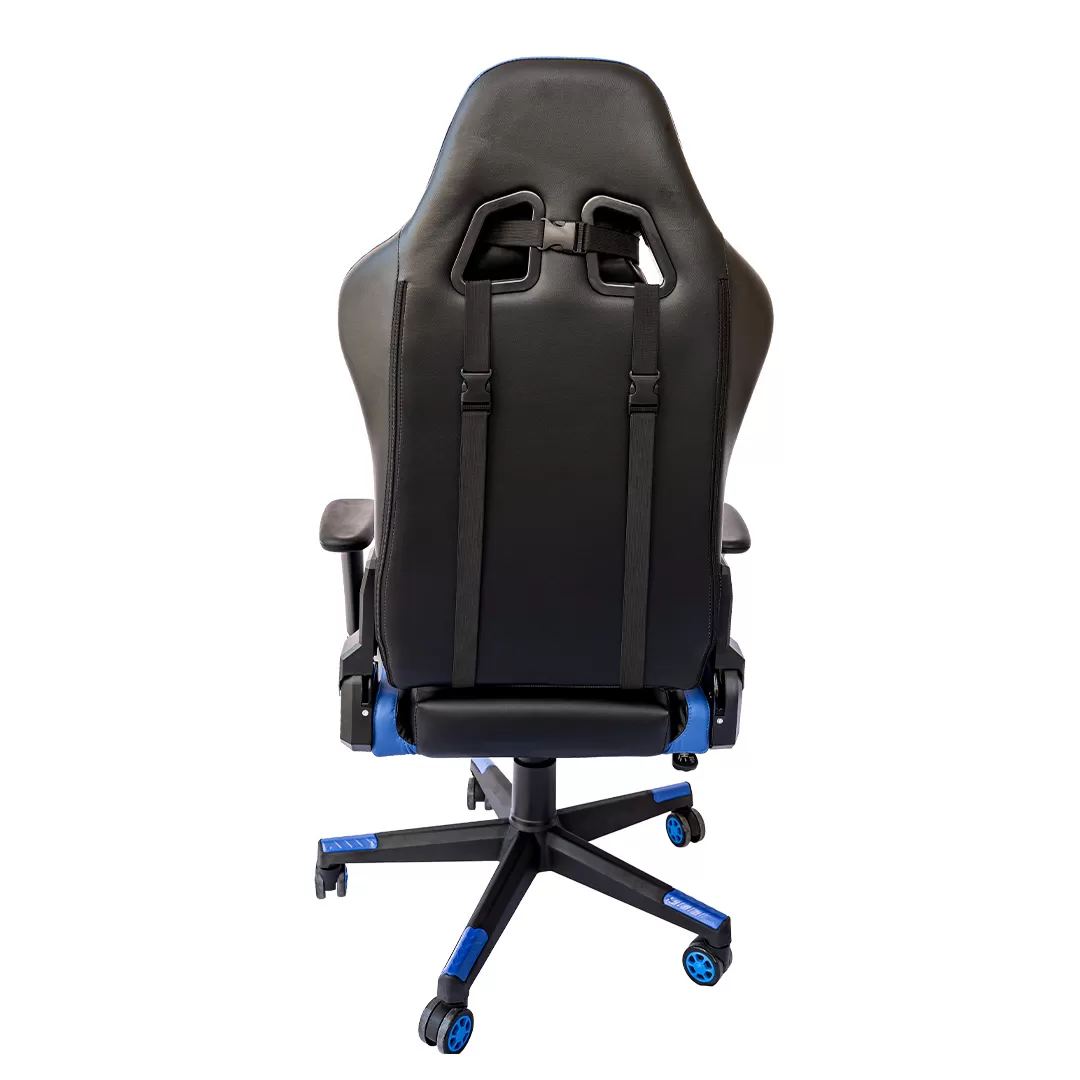 Cadeira PC Gamer Racer Profissional - Preto / Azul. A melhor cadeira PC Gamer. Qualidade excepcional! MXRacer Preto/Azul